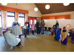 Aussendung der Sternsinger in Naumburg (© Karl-Franz Thiede)
